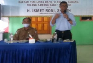 Ismet Roni Sosperda AKB di Kampung Binabumi Tulangbawang