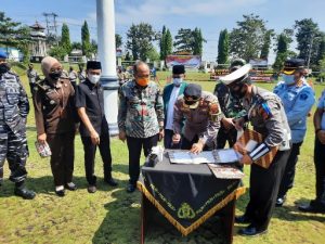 Kapolres Lampung Utara Kukuhkan 5 Polsek Baru