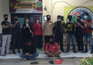 Satres Narkoba Polres Lampung Utara Amankan 2 Tersangka Narkoba Jenis Sinte