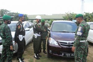 Subdenpom Persiapan Tuba Periksa Kelengkapan Kendaraan Dinas dan Pribadi Anggota Kodim 0426