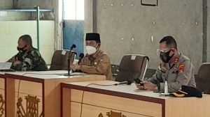 Forkopimda Lampura Rakor Peningkatan Upaya Pencegahan Penyebaran Covid-19