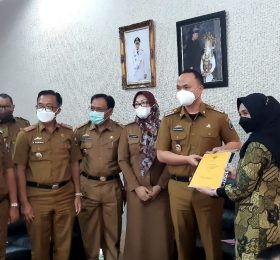 Pemkab Lampung Selatan Terima Hasil Pemeriksaan BPK atas Laporan Keuangan 2020