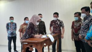 MoU Pemkab Lampung Selatan dengan PT. Bank Lampung Cabang Kalianda