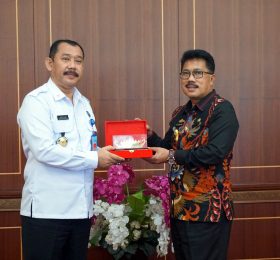 Sekda Kabupaten Lampung Selatan Terima Kunker Kepala BNN Provinsi Lampung