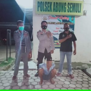 Tersangka Curas Berhasil Diringkus Tekab 308 Polsek Abung Semuli Polres Lampung Utara