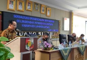 Pemkab Lampung Utara Gelar Sosialisasi Pengendalian Gratifikasi