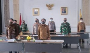 Penandatanganan Pakta Intergitas Ujian Dinas Kenaikan Pangkat PNS Polri