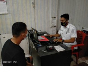 Tim Cobra Utara Satres Narkoba Polres Lampung Utara Amankan Oknum Pol PP