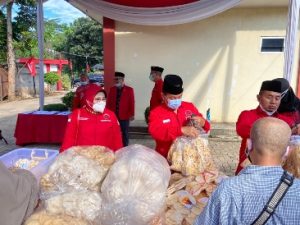 Mingrum Gumay Pimpin Upacara Hari Lahir Pancasila di DPD PDIP Lampung