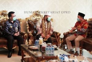 Wakil Ketua I DPRD Lampung Selatan dalam Kunjungan Walikota Bengkulu