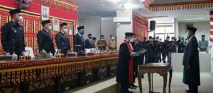 Sah, Waris Basuki Jabat Wakil Ketua DPRD Lampung Selatan Sisa Masa Jabatan 2019-2024