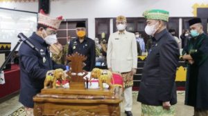 Walikota Wahdi Lantik Sekda dan Kepala Kesbangpol Kota Metro