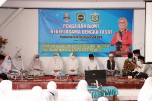 Pengajian BKMT dan Lasqi, Berikut Wejangan Wakil Bupati Pesisir Barat Zulqoini Syarif