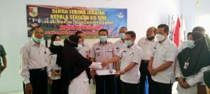Disdik Tubaba Serah Terima Jabatan KUPTS SD-SMP se-Tulangbawang Tengah