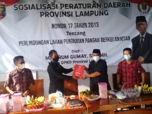 Mingrum Gumay Sosperda Perlindungan Lahan Pertanian Pangan Berkelanjutan
