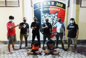 Polsek Menggala Tangkap Dua Pelaku Curat di Ponpes