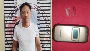 Satresnarkoba Polres Tulangbawang Tangkap Oknum Sekdes