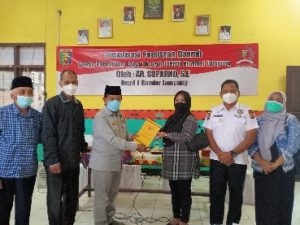 Anggota DPRD Provinsi Lampung Ar. Suparno: Jangan Kendor Prokes