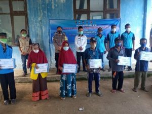 Pekon Bumi Ratu Gelar Rakor Covid-19 dan Bagikan BLT