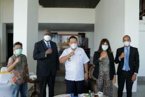 Arinal Sampaikan Potensi dan Keunggulan Provinsi Lampung dengan Duta Besar Etiopia