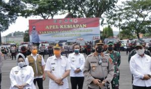 Pemprov Dukung Kesiapan Vaksinasi Keliling Inisiasi Polda Lampung