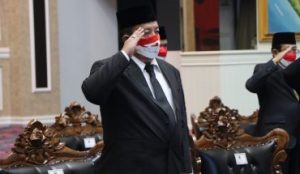 Gubernur Lampung Ikuti Upacara Peringatan Detik-detik Proklamasi Kemerdekaan RI
