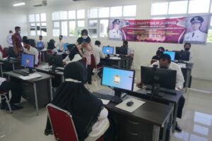 Pelaksanaan Seleksi Kompetensi CASN 2021 di Lingkungan Pemkab Lampung Selatan