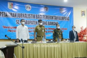 Pelatihan Jurnalistik Operator Pemerintahan Kampung se-Tulangbawang