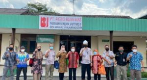 Pemprov Lampung Lakukan Pembinaan Usaha Perkebunan ke PT. Agro Bumi Mas