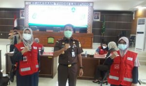 PMI Lampung Bersama Kejati Gelar Donor Darah