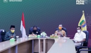 Ketua DPRD Hadiri PrayFromHome Bersama Kementerian Agama RI