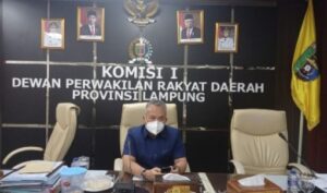 Aliansi Mahasiswa Lampung Kunjungi DPRD Provinsi Tolak Kedatangan Presiden RI