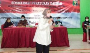 Lesty Putri Utami : Percepat Vaksinasi Upaya Menekan Angka Penularan Virus Covid-19
