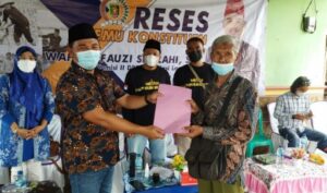 Reses di Rulung Mulya, Wahrul Fauzi Canangkan Pembangunan Jembatan