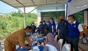 Siapkan 314 Vaksin Dosis Pertama, Partai Nasdem Siaga Pandemi Peduli Masyarakat