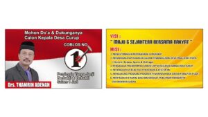 Thamrin Adenan Diprediksi Menang Telak di Pilkades Curup Guruh Kagungan Kotabumi Selatan