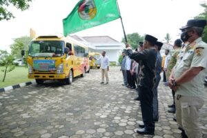 Fauzi Hasan Iringi Kafilah Tubaba Menuju MTQ ke-48 Tingkat Provinsi Lampung