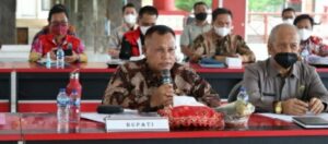 Bupati Nanang Rakor Bahas Kinerja dan Inovasi sampai Nataru 2021