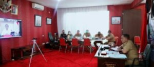 Bupati Lampung Selatan Ikuti Pengarahan Presiden RI Secara Virtual