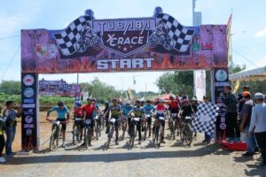 Bupati Umar Ahmad Buka Tubaba XC Race, Pencarian Bakat Pembalap Sepeda