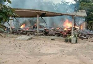 Kebakaran, Satu Rumah Warga Panaragan Jaya Utama Hangus