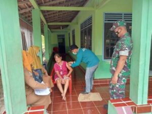 Serda Herudin Dampingi Kegiatan Vaksin Secara Door to Door