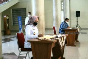 Pemkab Tulangbawang dan UGM Teken Kerjasama Rencana Pendirian Rumah Sakit Tanpa Kelas