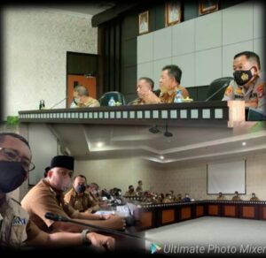 Rakor Satgas Covid-19, Bupati Umar Tekankan Langkah Profesional dan Tanggap