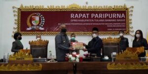 Bupati Tubaba Berikan LKPJ 2021, Paparkan Pencapaian 5 Prioritas Pembangunan