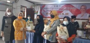 Sosialisasi PIPWK, Wakil Ketua I DPRD Lampung Gandeng Ibu-ibu UMKM di Desa Wiyono