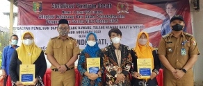 Budhi Condrowati Sosialisasi AKB di Desa Mekar Asri