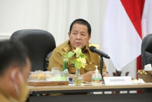 Gubernur Arinal dan Wagub Chusnunia serta Forkopimda Susun Langkah Antisipatif