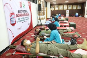 Pemprov Bersama PMI Lampung Gelar Bakti Sosial Donor Darah