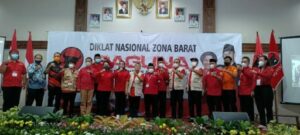 DPD PDI Perjuangan Jadi Tuan Rumah Diklat Nasional Zona Barat Baguna